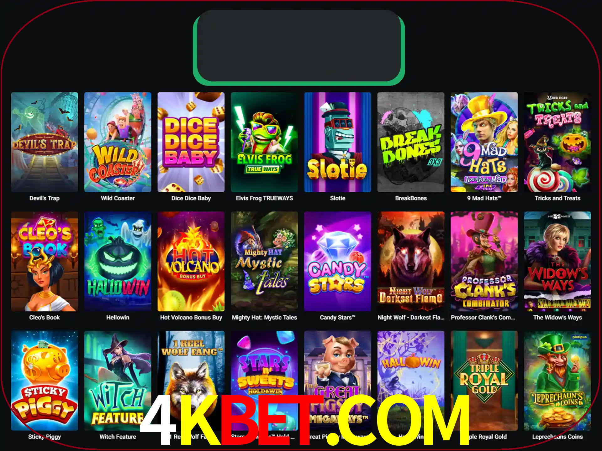 Procure por seus amados jogos de slot.